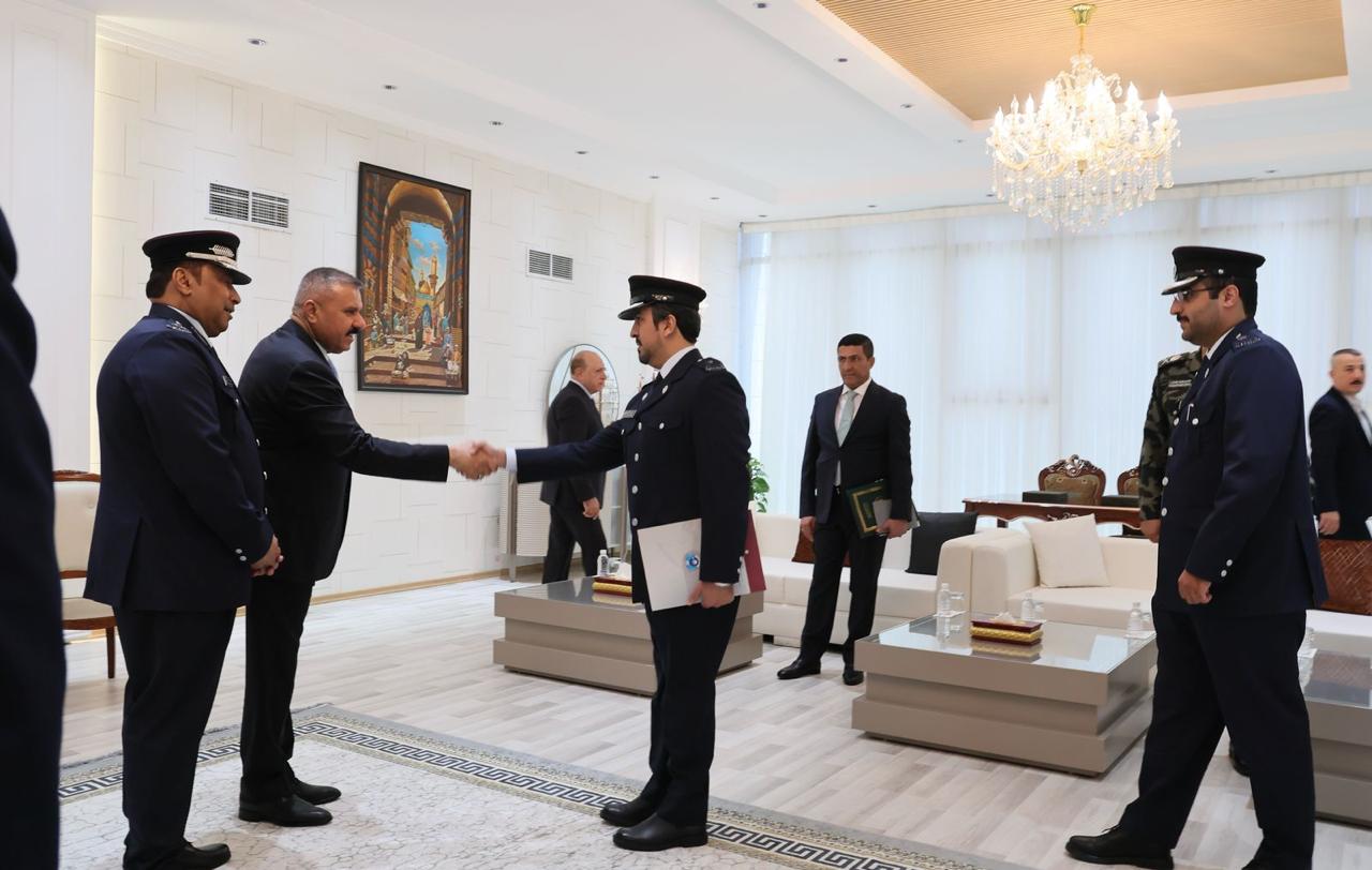 الشمري يلتقي بوفد من الداخلية القطرية
